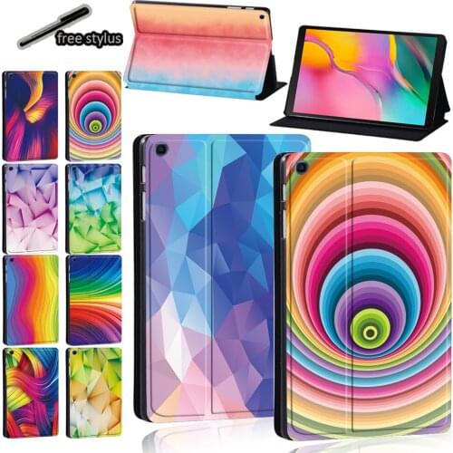 Tablet Case for Samsung Galaxy Tab S6 Lite/Tab A7/Tab A A6/Tab A 9.7/Tab S5e/Tab A 8.0 Inch Anti-Dust Protective Case + Stylus