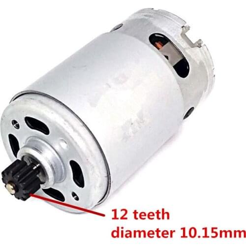 DC Motor 12 teeth 1607022587 replace for BOSCH cordless Drill driver Screwdriver GSR 1800-Li GSR1800-LI Spare Parts
