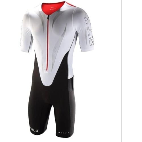 HUUB cycling triathlon suit summer men short sleeves skinsuit ropa ciclismo mtb running bicycle roadbike bodysuit bike clothing