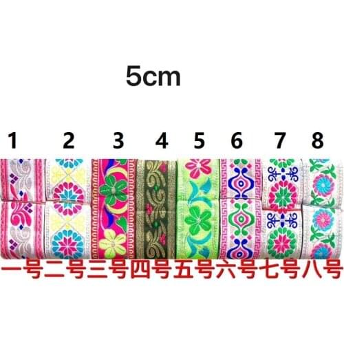 5cm folk style ribbon, nation style ribbon,ethnic style ribbon,diamond pattern ribbon,DIY ribbon,shininng ribbon,QC0603K