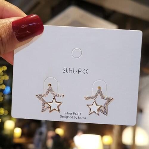 NEW Fashion High quality star earrings ladies earrings wholesale
