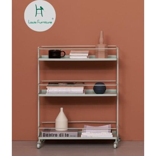 Louis Fashion Plant Shelves Storage Living Room Multi-storey Bathroom Mobile Landing Receiving Frame