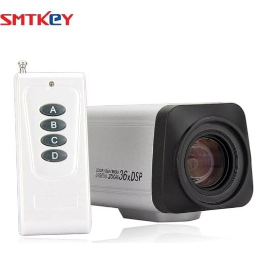 1200TVL Remote controller Analog CMOS Auto Focus camera 36X Box Zoom CCTV Camera