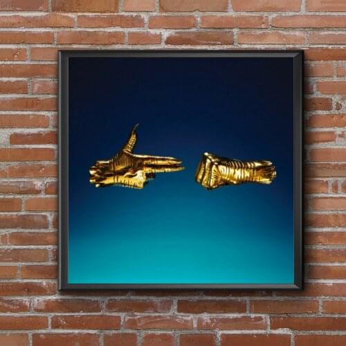 Run The Jewels - Run the Jewels 3 Album Cover Poster Music Singer Star Canvas Poster Wall Painting Home Decoration ( No Frame )