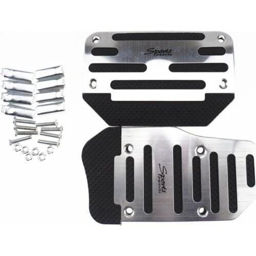 Universal automatic manual transmission anti-skid car pedal set for Nissan Teana X-Trail Qashqai Livina Sylphy Tiida Sunny March