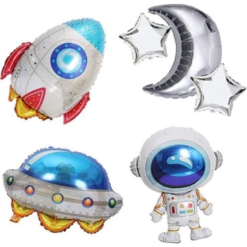 Outer Space Birthday Balloons | Perfect Addition to Solar System, one The Moon, Blast Off or Out of This World Themed Parties