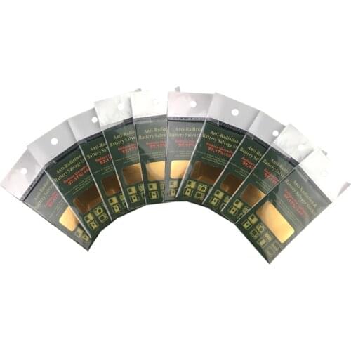 10pcs Anti Radiation Protector Shield EMF Protection Mobile Cell Phone Stickers EMR Blocker for Laptop