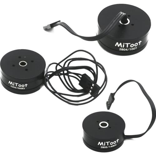 2pcs/lot Brushless Gimbal Motor 2204 260KV/2804 100KV/2805 140KV For Gopro CNC Digital Camera Mount FPV