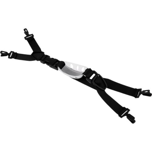 4 Point Adjustable Cup, Hat, Chin Strap, Windproof Clips, Cable for