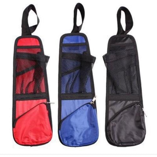 Car Seat Side Storage Bag Seat Back Hanging Bag Multifunctional Mobile Phone Storage Hanging Bag Car Interior Accessories