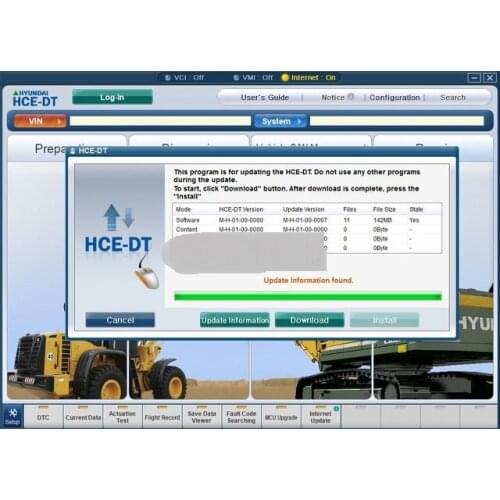 Robex Diagnostic Software (HCE-DT) DIAGNOSTIC 2021 WITH UNLIMITED UPDATE for Hyundai