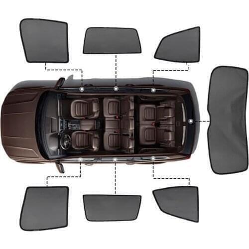 For Great Wall Haval H2 2012 2013 2014 2015 2016 2018 Magnetic Car Sun Shade Mesh Sunshade Side Window Sun Visor Sunscreen 7 Pcs