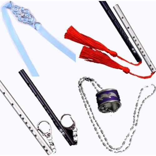 Flute Tassel Ring Bell Grandmaster of Demonic Cultivation Cosplay Wei Wuxian Headwear Mo Dao Zu Shi Props Gift Halloween