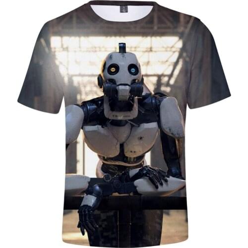 Aikooki New Fashion love death robots 3D T Shirt Men/Women Summer Popular Anime T shirt Casual Personality Short T-Shirt Top