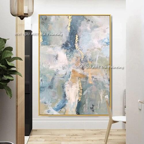 New Large Wall Picture 100% Handmade Modern Abstract White And Black Thick Oil Painting Living Room Home Wall Decoration