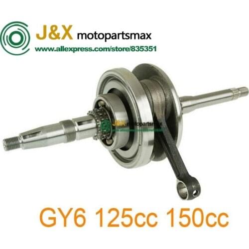 Crank Shaft 152QMI 157QMJ Crankshaft for GY6 125cc 150cc Scooter Moped ATV Go Kart Quad