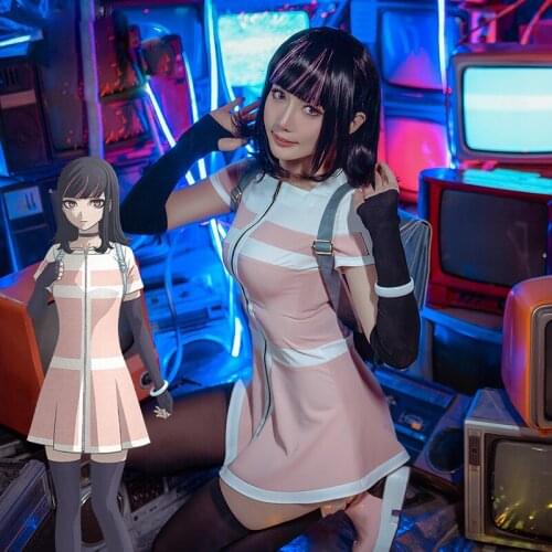 New Anime Akudama Drive Ordinary Person Swindler Cosplay Costume Lovely Uniform Dress Set Halloween Carnival Pary Female Suit