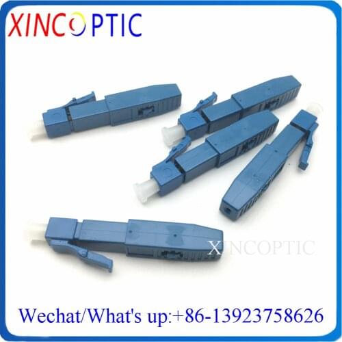 LC/UPC LC/APC FTTH Fiber Fast Field Assembly Connectors,Low Price Sale Field Quick Assembly LC SM Fiber Optical Fast Connector