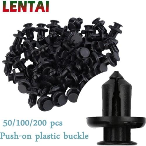 LENTAI Auto Bumper Fastener Car Door Trim Panel Clip Rivet For Renault Megane 2 3 Captur Mitsubishi ASX Jeep Wrangler Peugeot