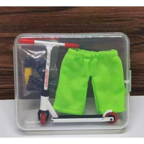 Mini Finger Scooter Toy Finger Toy Skateboards Realistic Finger Scooter Set for Toddlers Swing Board for Finger Training Y4UD