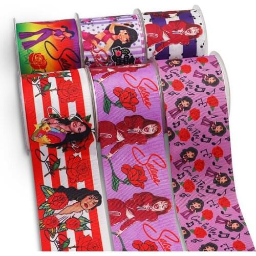 DIY Handmade Materials Printed Halloween Grosgrain Ribbon 50 Yard Per Size 56450