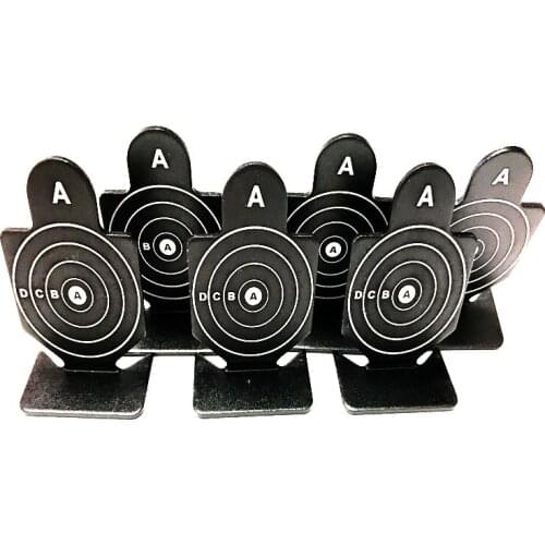 Tactical 6pcs/set Airsoft BB Practicing Target Set Air Rifle Training Targets Military Pistol Gun Shooting Hunting Target
