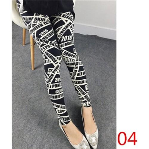 Causal Leggings Womens Fashion Floral Print Leggings Pants Disco Pants Legging Leggins Feminino Ropa Mujer Jeggings 2019