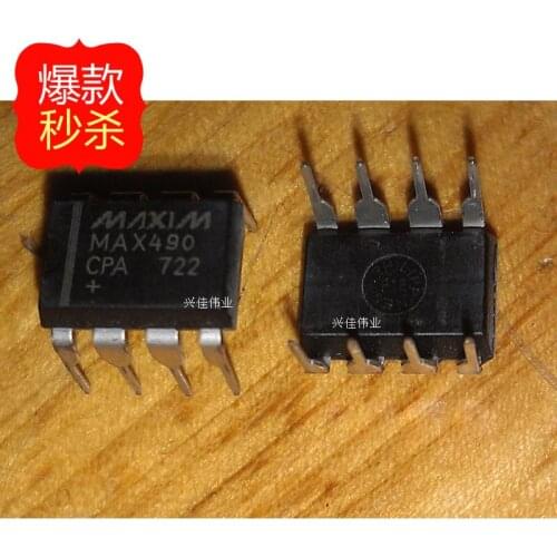 10PCS New MAX490CPA MAX490EPA Interface - Drivers Transceiver DIP-8