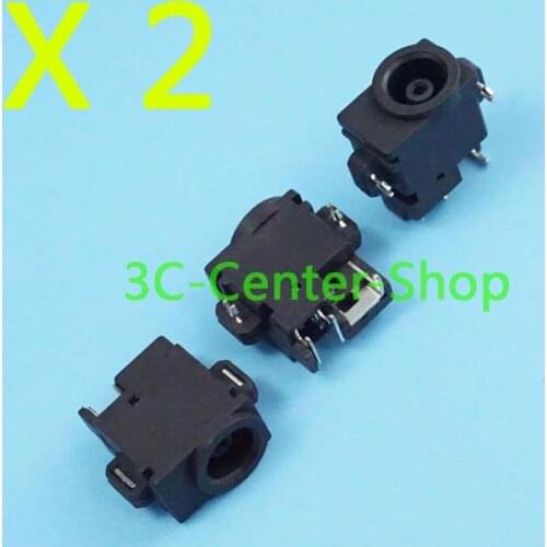 2 PCS Laptop dc power jack For SAMSUNG Q35 Q45 Q45C R460 P459 R457 R458 R510 Q208 R60 R60plus Tracking Number