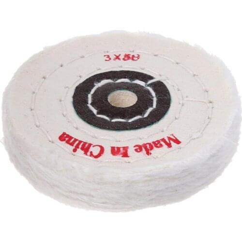3'' Cloth Buffing Polishing Wheel Buffer Polish Jewelry Grinder Pad Handcraft