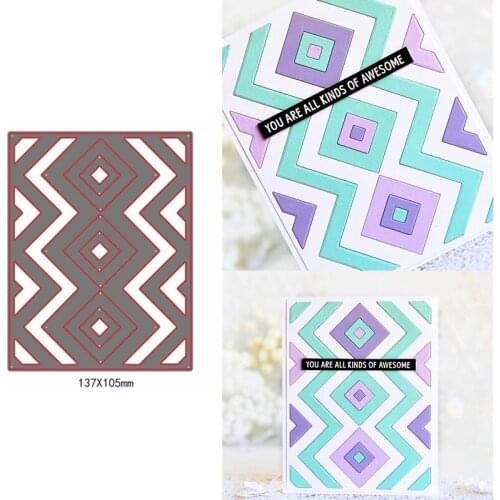 Abstract Images Pattern Die Cuts For Card Making Abstract Images Pattern dies scrapbooking metal cutting dies new 2019