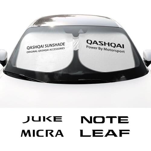 Car Sun Shade Windshield For NISSAN Altima Juke Leaf Maxima Micra Murano Patrol Qashqai Rogue Sentra X-Trail Auto Accessories