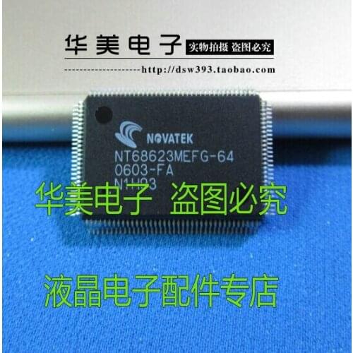 Free Delivery. Authentic NT68623MEFG - 64 LCD driver chip
