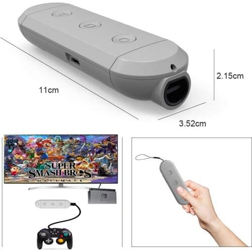 Wireless Bluetooth GC Adapter For Gamecube/Wii/NES/SNES Classic Controller To Nintend Switch Nintendos and PC Turbo Capture
