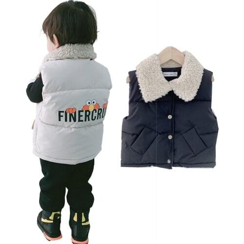 Childrens Vest, Winter Childrens Clothing Boys And Girls Baby Wool Autumn Winter Childrens Vest Childrens Horse Clip
