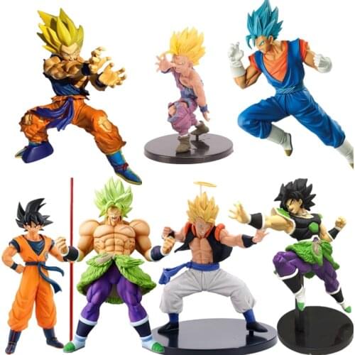 Dragon Ball Z Action figure Super Saiyan Goku Figurines Vegeta Majin Buu Dragon Ball Anime Model Decoration Toy Friends Gift