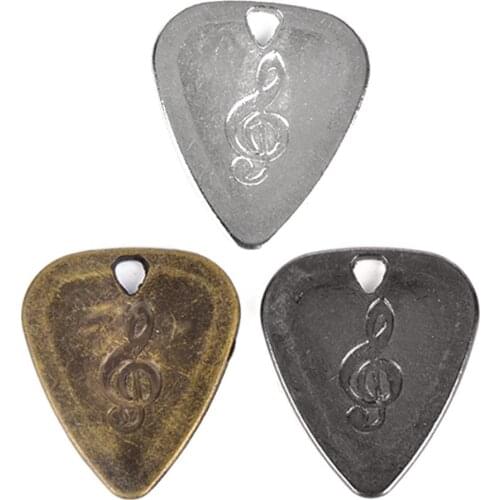 Guitar Picks Zinc Alloy Picks Electric Guitar Ballad Acoustic Guitar Ukulele Metal Picks Guitar Accessories Pick Guitar Picks