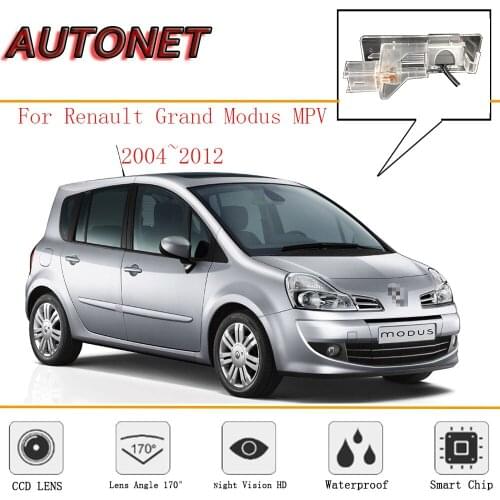 AUTONET HD Night Vision Rear View camera For Renault Grand Modus MPV Modus 2004~2012/CCD/Backup Camera/license plate camera
