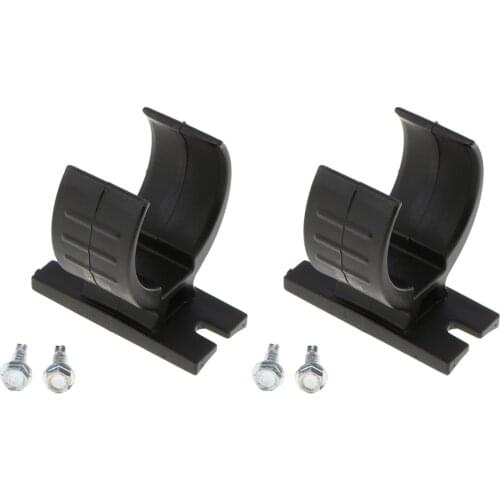 Set - 2(W/ HARDWARES)-Trailer Connector Plug Holder Mounting Bracket |7-Flat