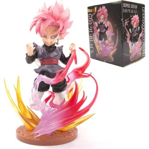 21CM PVC Anime Dragon Ball Super Saiyan Goku Doll Toy Action Collection Model Toy Children Birthday Gift