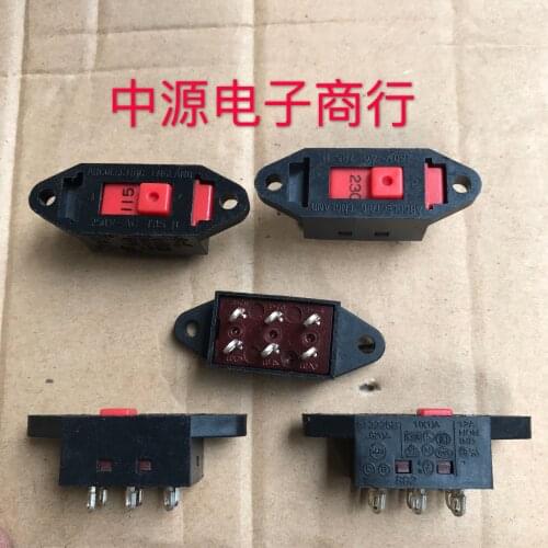 Original new 100% T2225B 6pin 2gear toggle switch 115V to 230V conversion switch 12225B