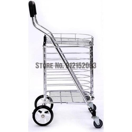 Portable Shopping Cart Folding Grocery Shopping Cart Grocery Shopping Cart Pull Cart Pull Cart Trolley Cart Small Cart Small Car