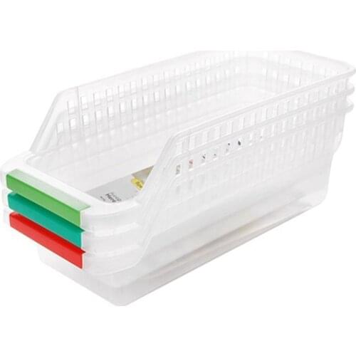 Portable New Style Storage Collecting Box Basket Kitchen Refrigerator Fruit Egg Vegetables Organiser Rack Utility Boxs Supplies