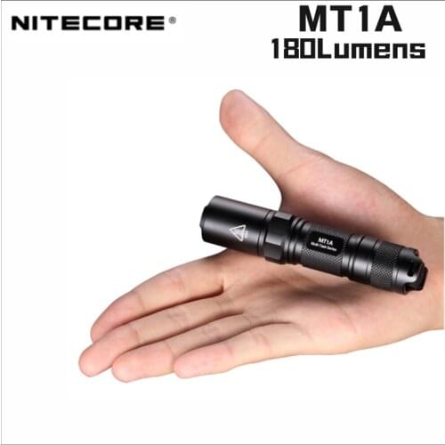 NITECORE MT1A Flashlight 180Lumens With CREE XP-G2 R5 Led High-Powerful Led Flashlight Mini Troch Light For Outdoor Lighting