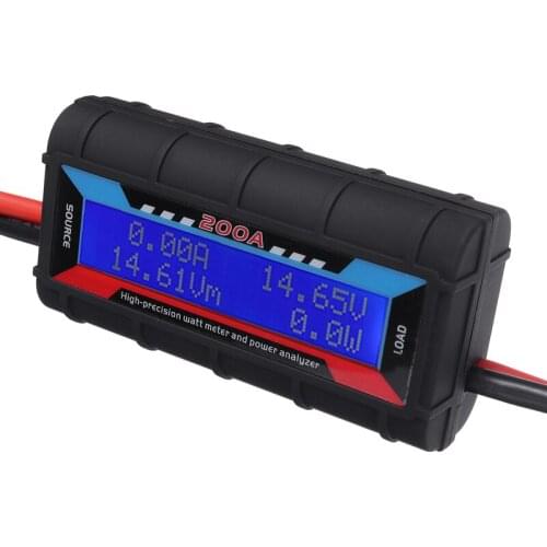 High Quality Watt Meter Battery Solar Power Analyser 200A DC Digital Monitor LCD Professional Batteries Tester