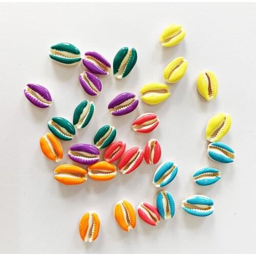 100pcs natural Sea Shells Beach Conch Crafts For Handmade Jewelry Seashells DIY Home Decoration