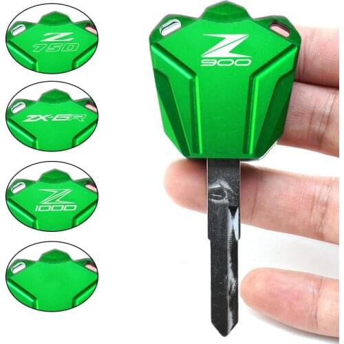 FOR kawasaki Ninja 300 400 650 zx6r Z400 Z750 Z800 Z900 Z1000 High qualityMotorcycle Aluminum keychain key Case Cover