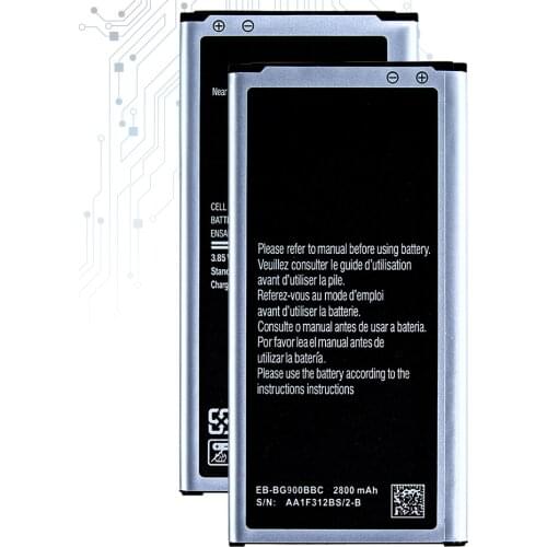 Battery EB-BG900BBC For Samsung Galaxy S5 SV i9600 i9605 G900F G900T G9008V 2800mAh Capacity EB BG900BBC Battery
