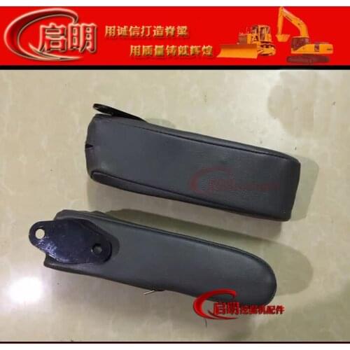 Free shipping for excavator parts Komatsu PC60-7 seat armrest/cab seat armrest/interior trim