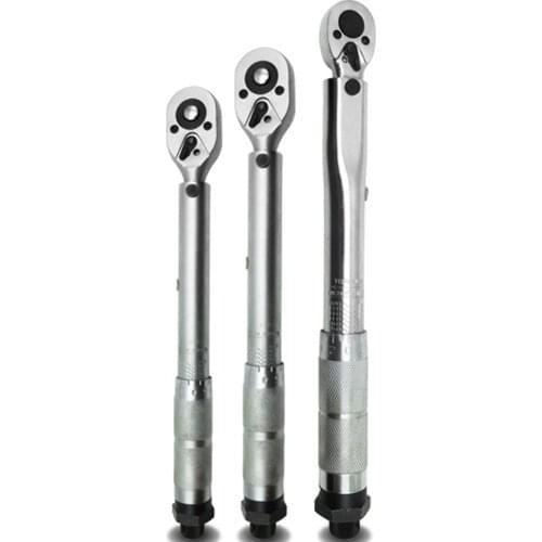 Torque wrench bike 1/4 3/8 1/2 Square Drive 5-210N.m Two-way Precise Ratchet Wrench Repair Spanner Key Hand Tools